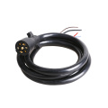 STOCK IN US! Trailer Wiring Harness Trailer Connector with 7 Pin Plug, Heavy Duty Trailer Cord with Junction Box